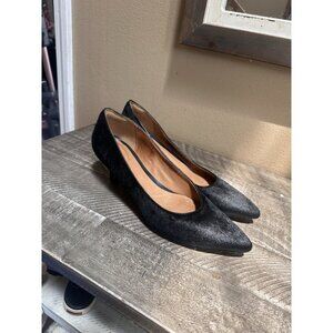 Clarks Sage Copper 26102210 Women Black Calf Hair Pump Shoe Size 11m